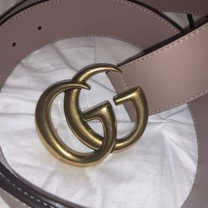 NWT Dusty Pink Gucci Belt 🌹